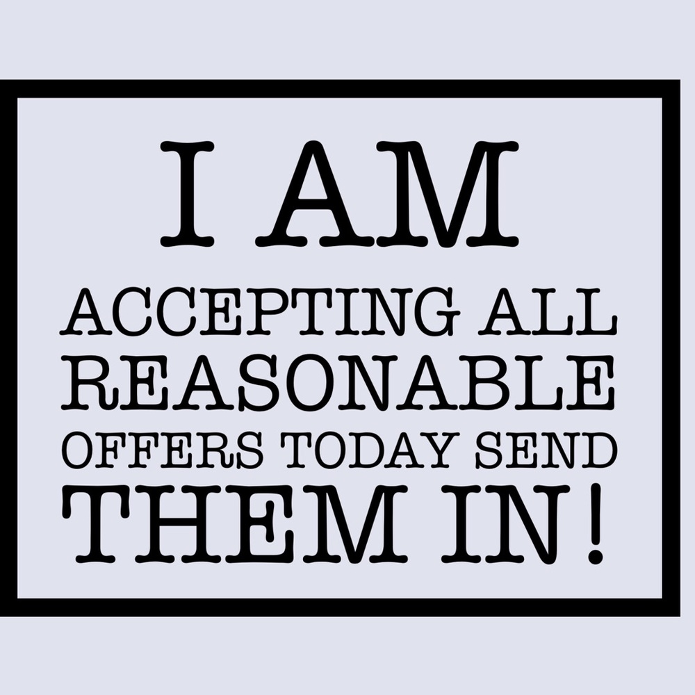Offer away!! All items must go